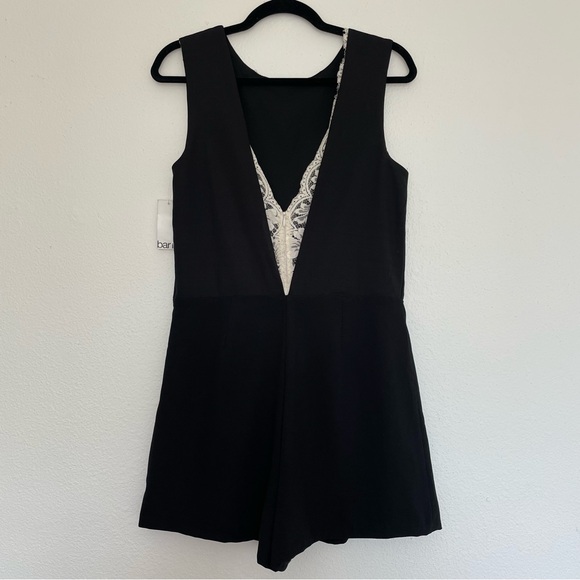 NWT Bar III Black Low-Back Romper Size XL - Picture 4 of 8